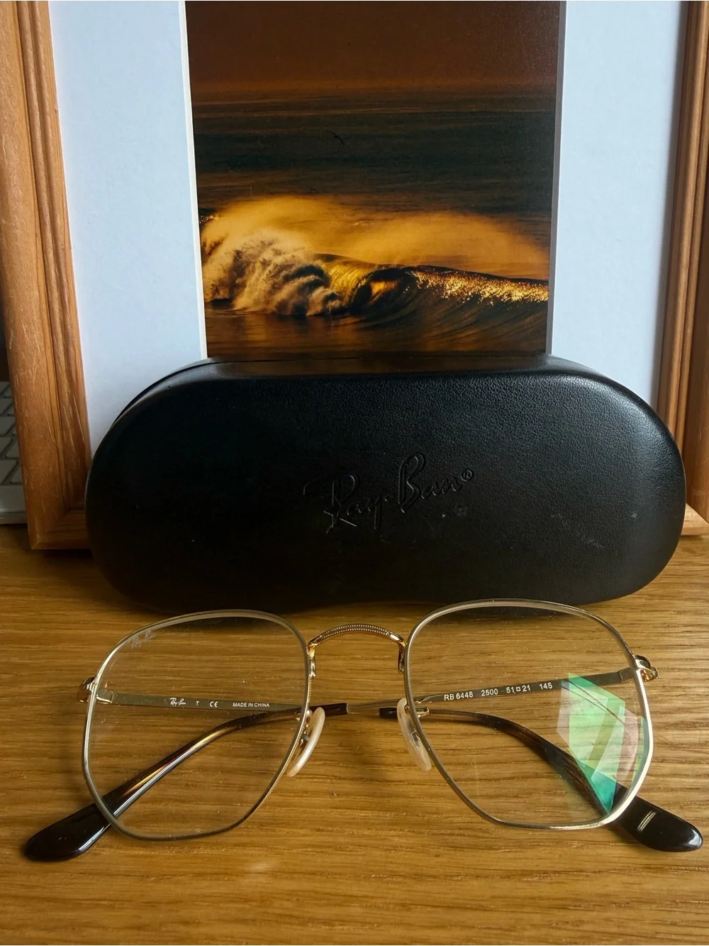 Rayban Hexagonal Optics Glasses w/ Prescription Lenses